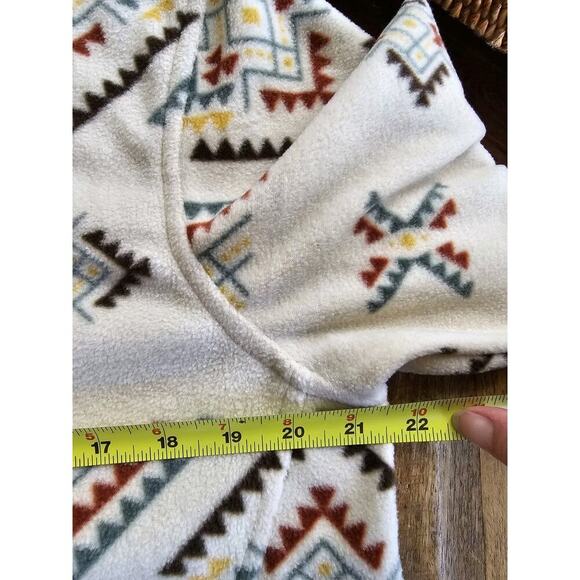 Prarie Mountain Yellowstone Tundra Full Zip Fleece Aztec Size M Unisex - Picture 10 of 10